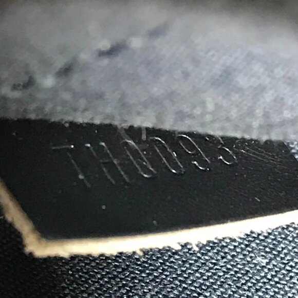 LOUIS VUITTON M55175 Monogram mat Shelton Hand Bag Monogram matte leather Navy - Picture 14 of 15